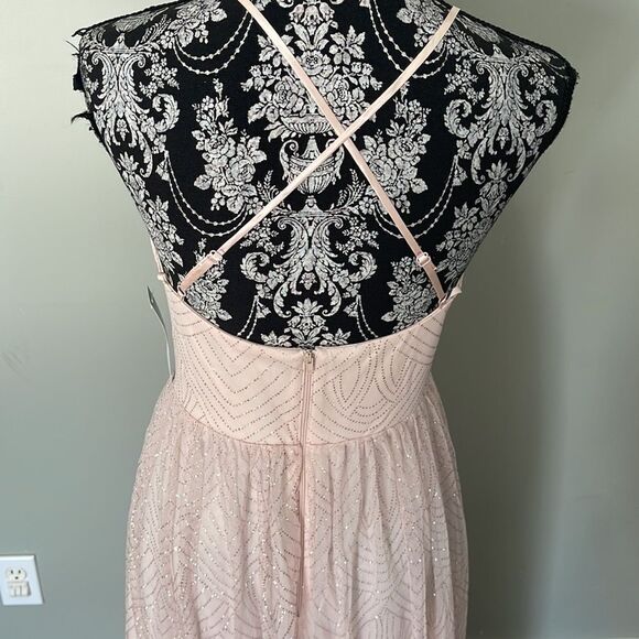 Blush Pink with Sparkle Dress NEW - Picture 4 of 4